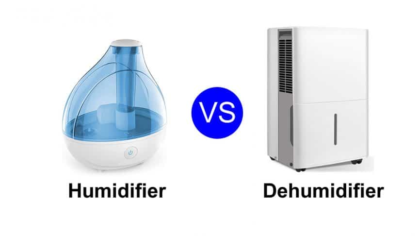 Humidifier vs Dehumidifier | Complete Comparision Guide
